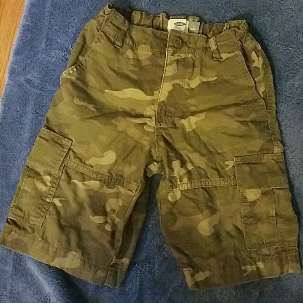 Boys camo shorts